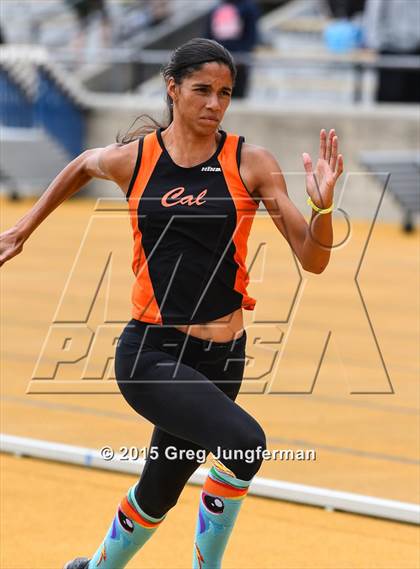 Thumbnail 1 in CIF NCS Masters Track and Field Championships (Girls Triple Jump) photogallery.