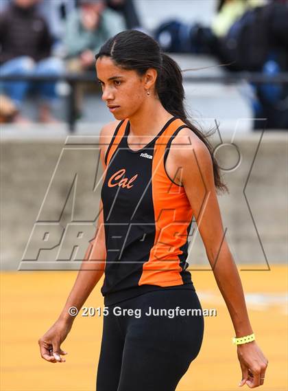 Thumbnail 3 in CIF NCS Masters Track and Field Championships (Girls Triple Jump) photogallery.