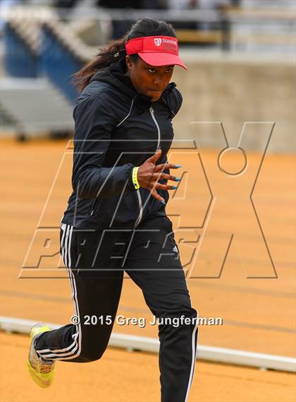 Thumbnail 1 in CIF NCS Masters Track and Field Championships (Girls Triple Jump) photogallery.