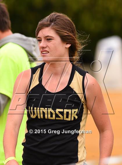 Thumbnail 3 in CIF NCS Masters Track and Field Championships (Girls Triple Jump) photogallery.