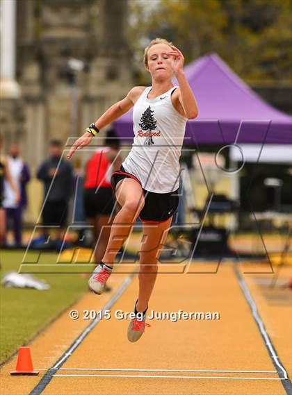 Thumbnail 1 in CIF NCS Masters Track and Field Championships (Girls Triple Jump) photogallery.