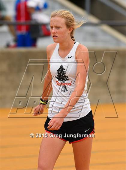 Thumbnail 3 in CIF NCS Masters Track and Field Championships (Girls Triple Jump) photogallery.