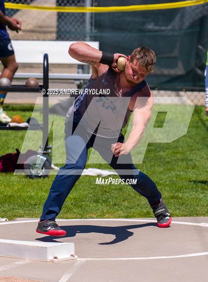 Thumbnail 1 in CHSAA 5A State Championships (Shotput Final) photogallery.