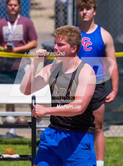 Thumbnail 3 in CHSAA 5A State Championships (Shotput Final) photogallery.