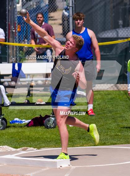 Thumbnail 1 in CHSAA 5A State Championships (Shotput Final) photogallery.
