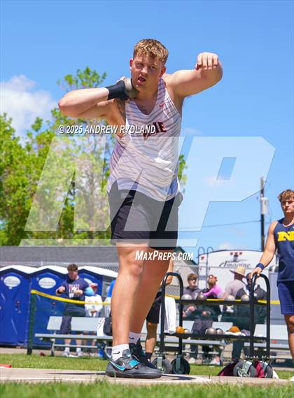 Thumbnail 3 in CHSAA 5A State Championships (Shotput Final) photogallery.