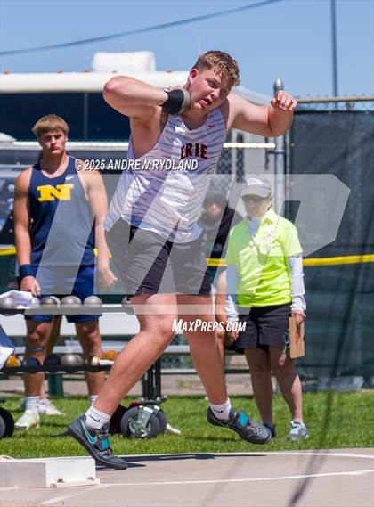 Thumbnail 1 in CHSAA 5A State Championships (Shotput Final) photogallery.