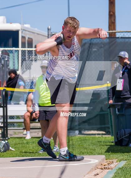 Thumbnail 3 in CHSAA 5A State Championships (Shotput Final) photogallery.