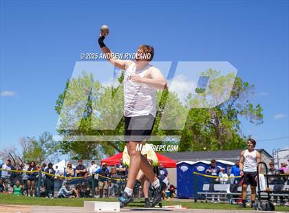 Thumbnail 2 in CHSAA 5A State Championships (Shotput Final) photogallery.