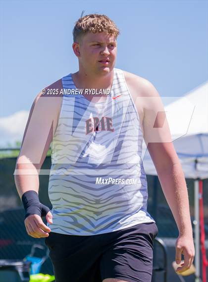 Thumbnail 1 in CHSAA 5A State Championships (Shotput Final) photogallery.