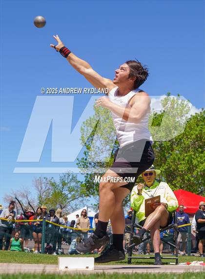 Thumbnail 3 in CHSAA 5A State Championships (Shotput Final) photogallery.