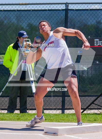 Thumbnail 1 in CHSAA 5A State Championships (Shotput Final) photogallery.
