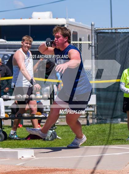 Thumbnail 3 in CHSAA 5A State Championships (Shotput Final) photogallery.