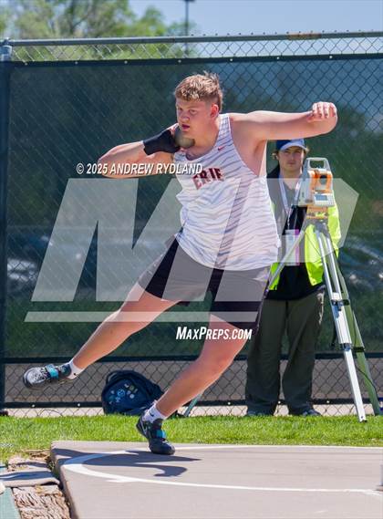 Thumbnail 3 in CHSAA 5A State Championships (Shotput Final) photogallery.