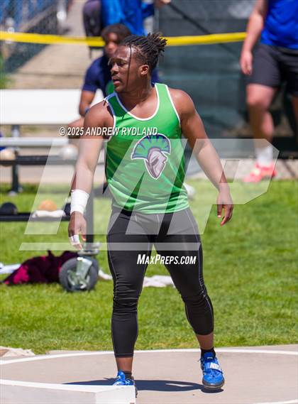 Thumbnail 3 in CHSAA 5A State Championships (Shotput Final) photogallery.