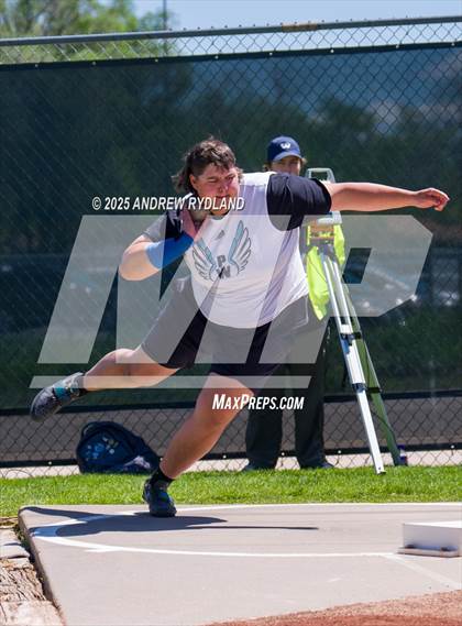 Thumbnail 1 in CHSAA 5A State Championships (Shotput Final) photogallery.