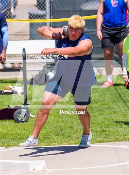 Thumbnail 3 in CHSAA 5A State Championships (Shotput Final) photogallery.