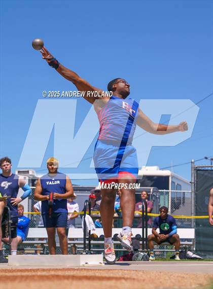 Thumbnail 3 in CHSAA 5A State Championships (Shotput Final) photogallery.