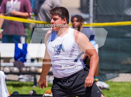 Thumbnail 3 in CHSAA 5A State Championships (Shotput Final) photogallery.