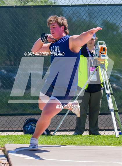 Thumbnail 2 in CHSAA 5A State Championships (Shotput Final) photogallery.