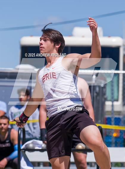 Thumbnail 1 in CHSAA 5A State Championships (Shotput Final) photogallery.