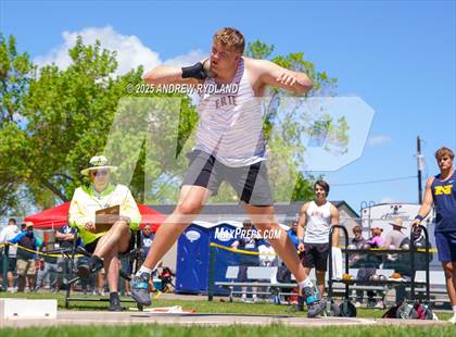 Thumbnail 1 in CHSAA 5A State Championships (Shotput Final) photogallery.
