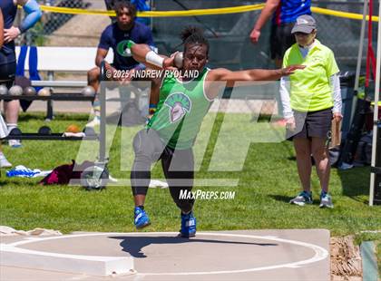 Thumbnail 1 in CHSAA 5A State Championships (Shotput Final) photogallery.