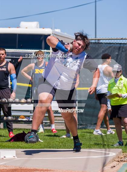 Thumbnail 3 in CHSAA 5A State Championships (Shotput Final) photogallery.