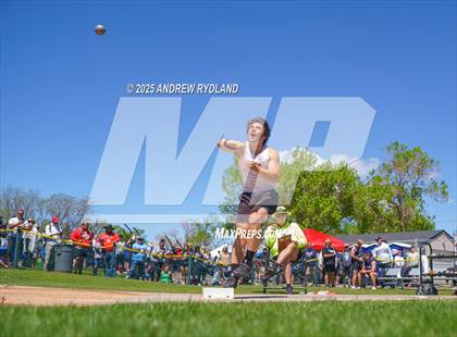 Thumbnail 2 in CHSAA 5A State Championships (Shotput Final) photogallery.
