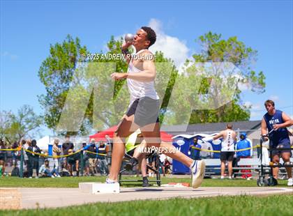 Thumbnail 3 in CHSAA 5A State Championships (Shotput Final) photogallery.