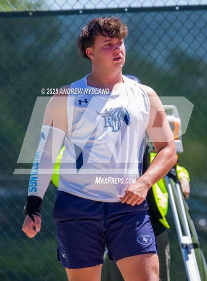 Thumbnail 3 in CHSAA 5A State Championships (Shotput Final) photogallery.