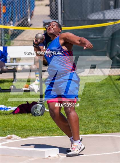 Thumbnail 3 in CHSAA 5A State Championships (Shotput Final) photogallery.