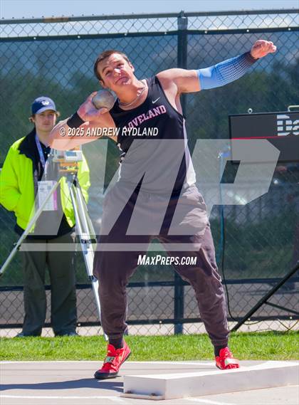 Thumbnail 1 in CHSAA 5A State Championships (Shotput Final) photogallery.