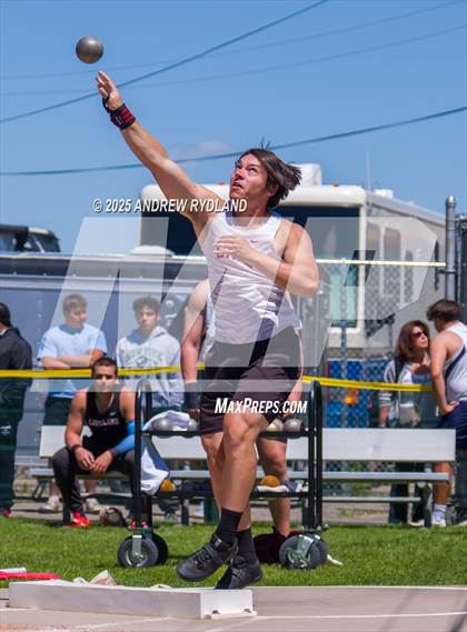 Thumbnail 3 in CHSAA 5A State Championships (Shotput Final) photogallery.
