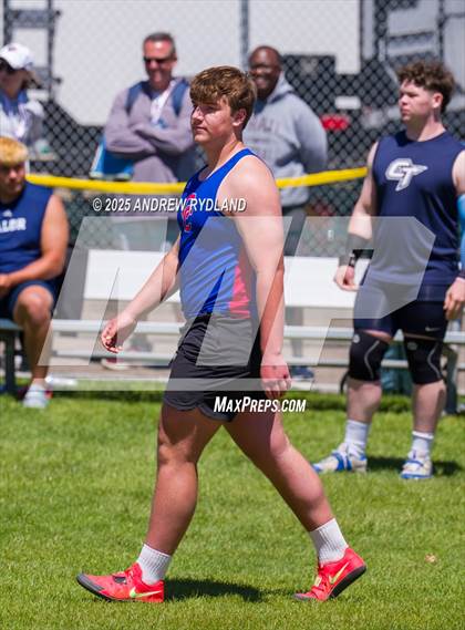 Thumbnail 1 in CHSAA 5A State Championships (Shotput Final) photogallery.