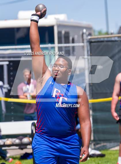 Thumbnail 3 in CHSAA 5A State Championships (Shotput Final) photogallery.