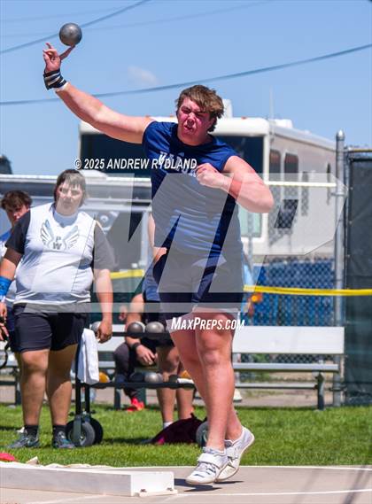 Thumbnail 1 in CHSAA 5A State Championships (Shotput Final) photogallery.