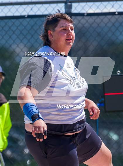 Thumbnail 2 in CHSAA 5A State Championships (Shotput Final) photogallery.