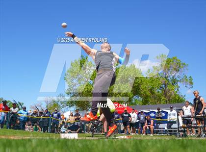 Thumbnail 3 in CHSAA 5A State Championships (Shotput Final) photogallery.