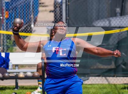 Thumbnail 1 in CHSAA 5A State Championships (Shotput Final) photogallery.