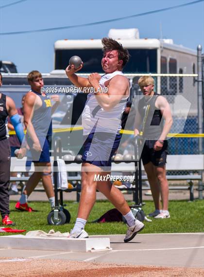 Thumbnail 1 in CHSAA 5A State Championships (Shotput Final) photogallery.