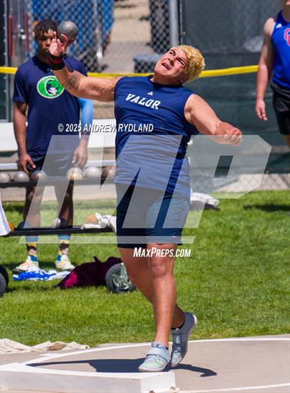 Thumbnail 1 in CHSAA 5A State Championships (Shotput Final) photogallery.