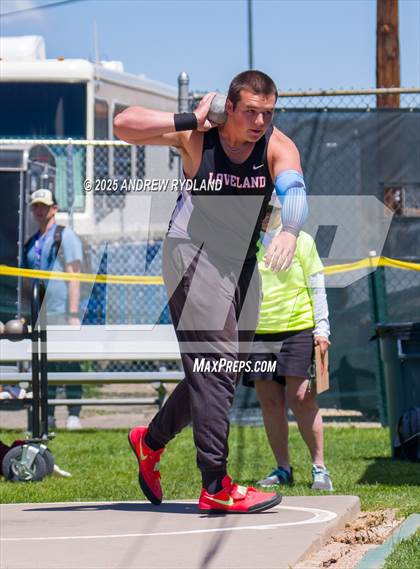 Thumbnail 1 in CHSAA 5A State Championships (Shotput Final) photogallery.