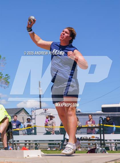 Thumbnail 2 in CHSAA 5A State Championships (Shotput Final) photogallery.