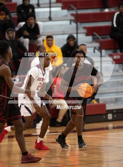 Thumbnail 1 in Morgan County vs Southwest (HypeSouth Hardwood Invitational)  photogallery.