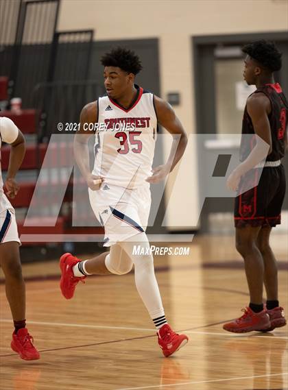 Thumbnail 3 in Morgan County vs Southwest (HypeSouth Hardwood Invitational)  photogallery.