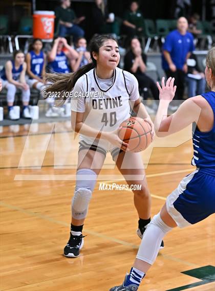 Thumbnail 1 in Devine vs Falls City (Marion Basketball Tournament) photogallery.