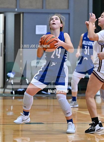 Thumbnail 2 in Devine vs Falls City (Marion Basketball Tournament) photogallery.