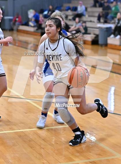 Thumbnail 1 in Devine vs Falls City (Marion Basketball Tournament) photogallery.