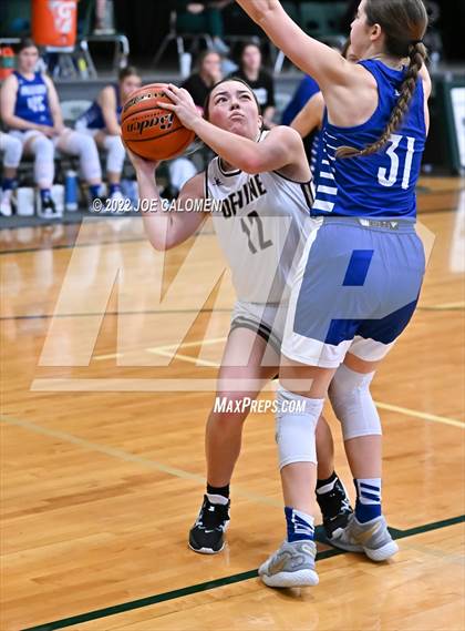 Thumbnail 3 in Devine vs Falls City (Marion Basketball Tournament) photogallery.